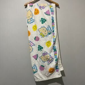 Super Rare Heisei Retro Hello Kitty Mimmy Kitty Wrap Towel Bath Towel